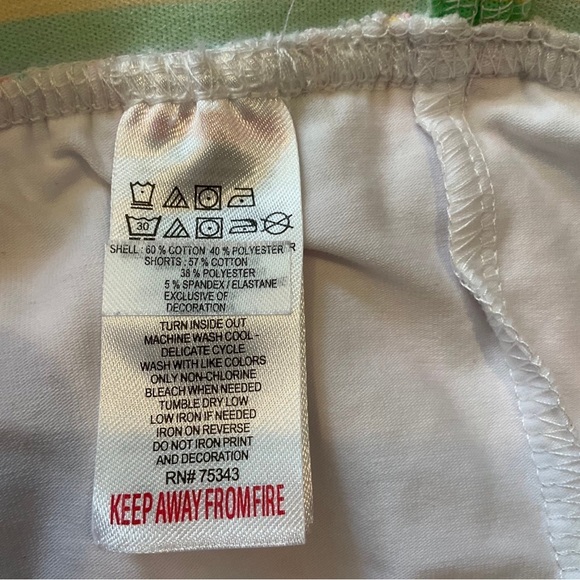 Kids Cynthia Rowley Mix and Match Rainbow Skort - Picture 5 of 6